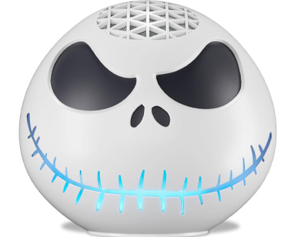 Echo Dot Bundle: Includes Echo Dot (5th Gen, 2022 release) | Charcoal and Limited Edition Disney Jack Skellington Shell