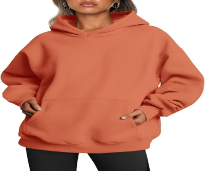 Trendy Queen Womens Oversized Hoodies Fleece Sweatshirts Long Sleeve Sweaters Pullover Fall Outfits Winter Clothes